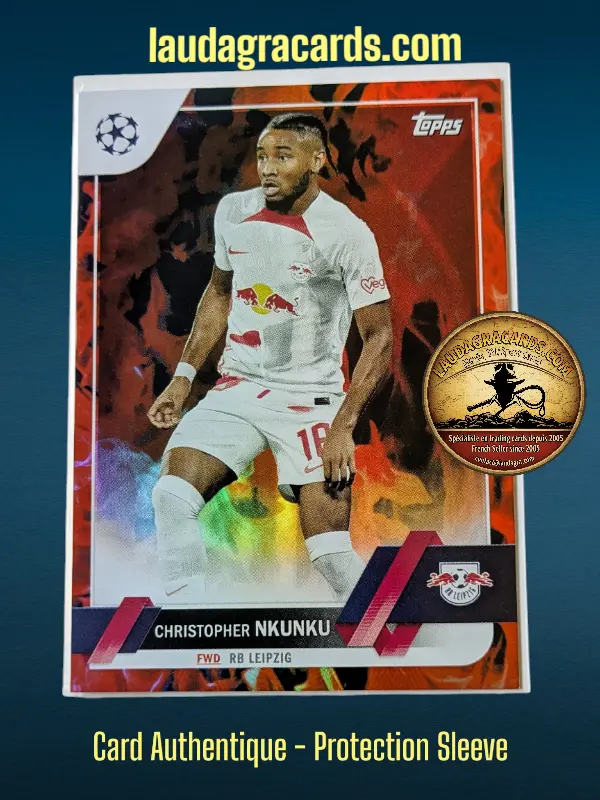 [toppsUEFA23 INF N° 18] Christopher Nkunku  RB Leipzig  Carte N° 18