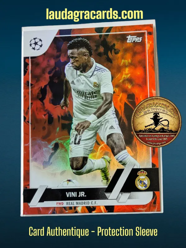 [toppsUEFA23 INF N° 20] Vini Jr.  Real Madrid C.F.  Carte N° 20