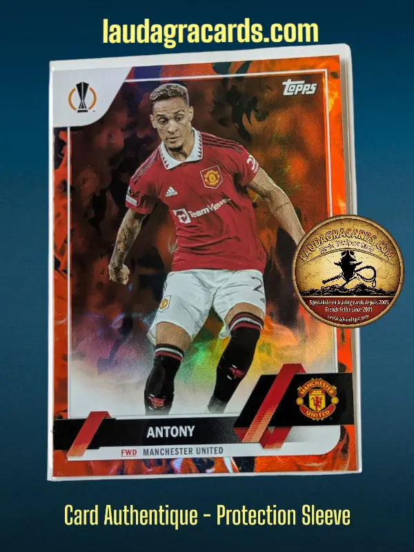 [toppsUEFA23 INF N° 21] Antony  Manchester United  Carte N° 21