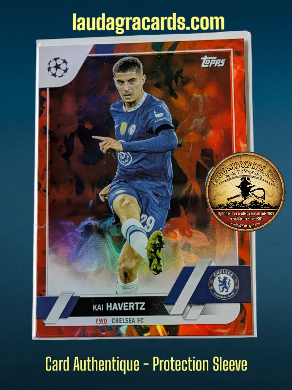 [toppsUEFA23 INF N° 29] Kai Havertz  Chelsea FC  Carte N° 29
