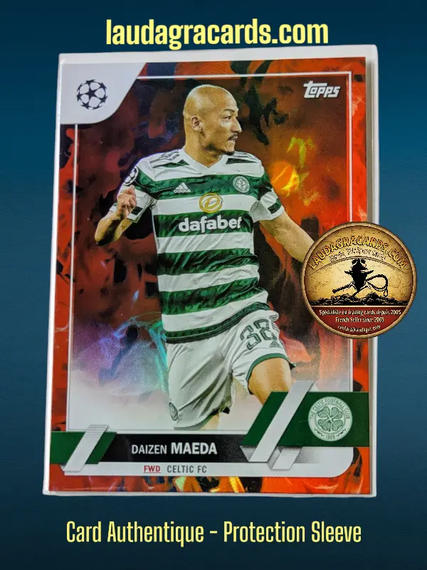 [toppsUEFA23 INF N° 31] Daizen Maeda  Celtic FC  Carte N° 31