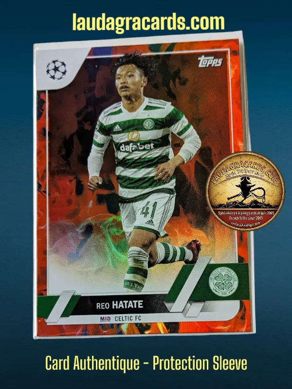 [toppsUEFA23 INF N° 36] Reo Hatate  Celtic FC  Carte N° 36