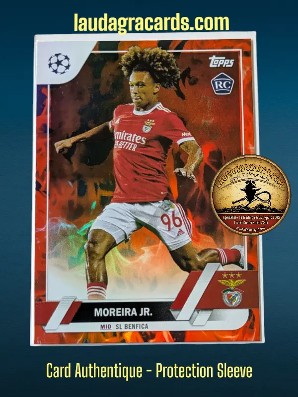 [toppsUEFA23 INF N° 37] Moreira Jr.  SL Benfica  Carte N° 37
