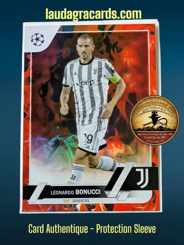 [toppsUEFA23 INF N° 39] Leonardo Bonucci  Juventus  Carte N° 39