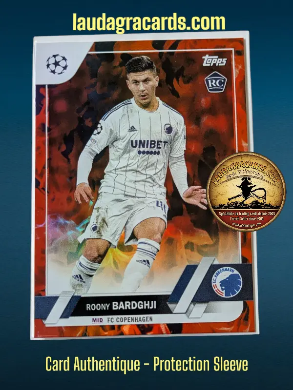 [toppsUEFA23 INF N° 40] Roony Bardghji  FC Copenhagen  Carte N° 40