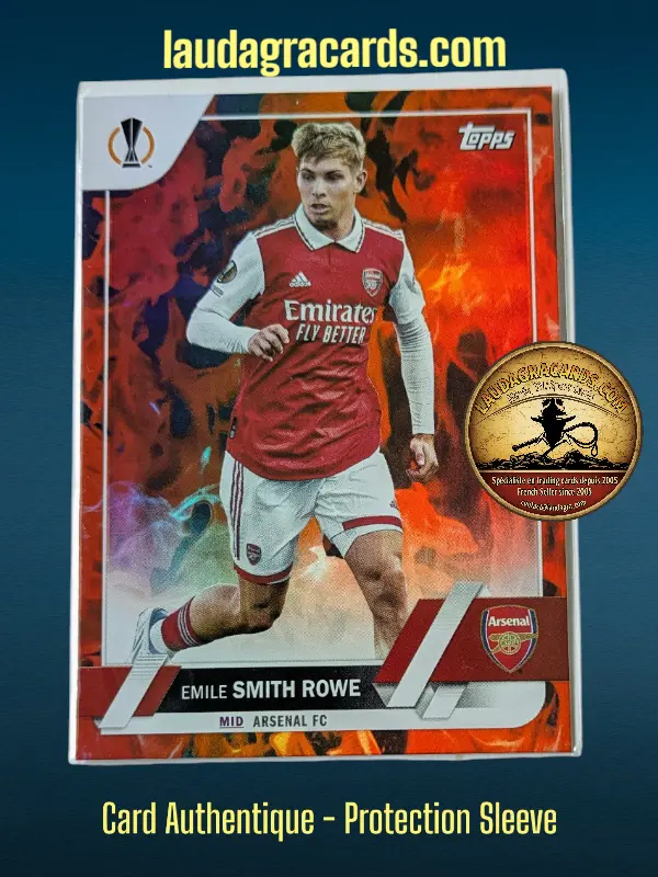 [toppsUEFA23 INF N° 55] Emile Smith Rowe  Arsenal FC  Carte N° 55