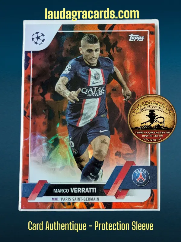 [toppsUEFA23 INF N° 73] Marco Verratti  Paris Saint-Germain  Carte N° 73