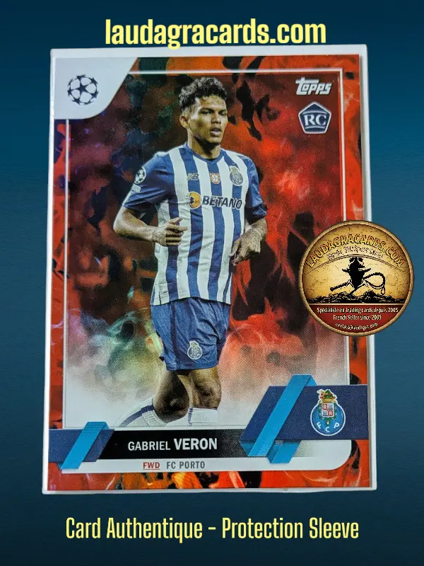 [toppsUEFA23 INF N° 76] Gabriel Veron  FC Porto  Carte N° 76