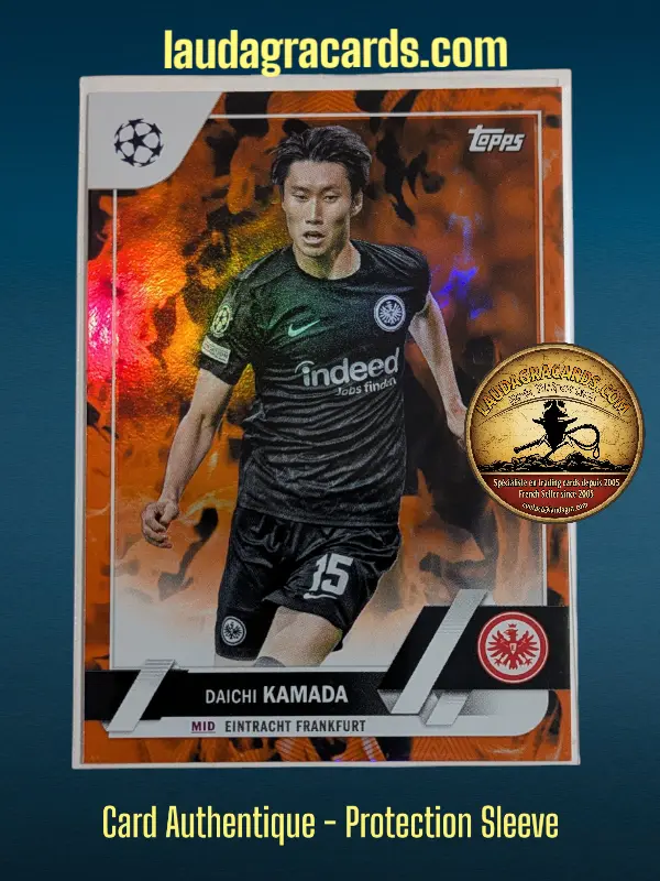 [toppsUEFA23 INF N° 84] Daichi Kamada  Eintracht Frankfurt  Carte N° 84