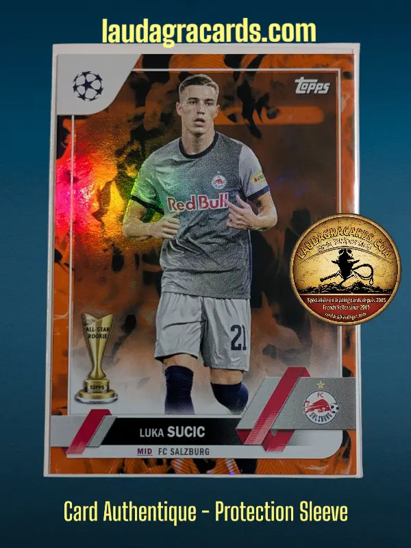 [toppsUEFA23 INF N° 95] Luka Sucic  FC Salzburg  Carte N° 95