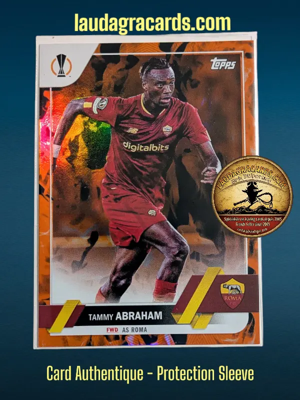 [toppsUEFA23 INF N° 105] Tammy Abraham  AS Roma  Carte N° 105