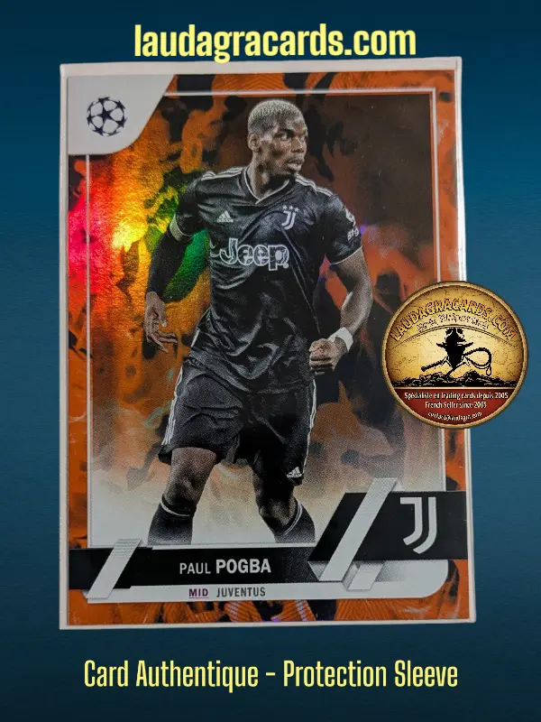 [toppsUEFA23 INF N° 108] Paul Pogba  Juventus  Carte N° 108