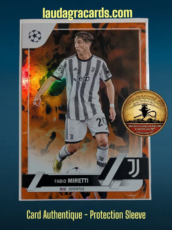 [toppsUEFA23 INF N° 116] Fabio Miretti  Juventus  Carte N° 116