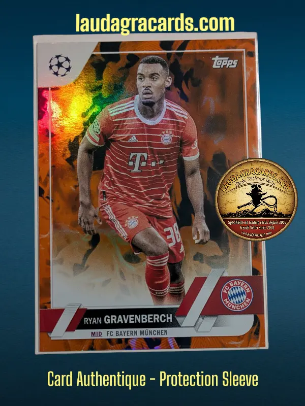 [toppsUEFA23 INF N° 120] Ryan Gravenberch  FC Bayern München  Carte N° 120
