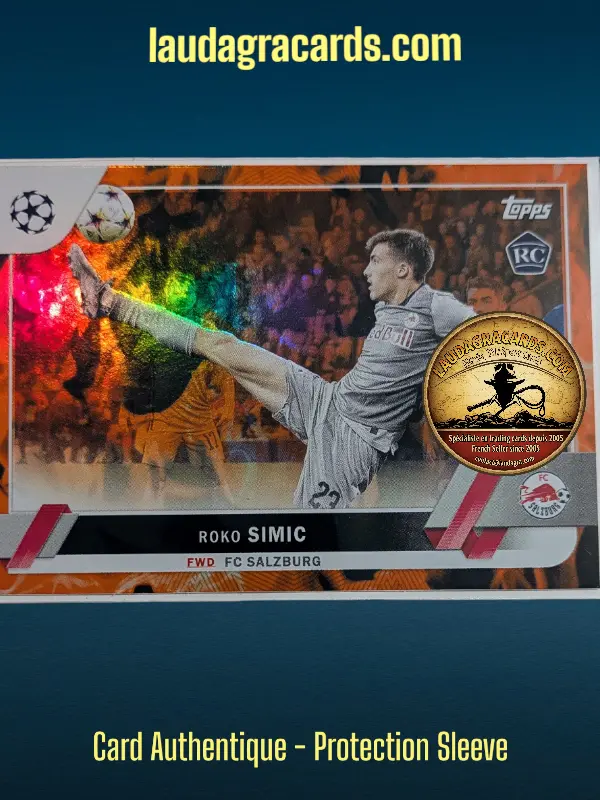 [toppsUEFA23 INF N° 121] Roko Simic  FC Salzburg  Carte N° 121