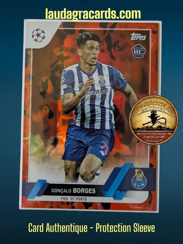 [toppsUEFA23 INF N° 134] Gonçalo Borges  FC Porto  Carte N° 134