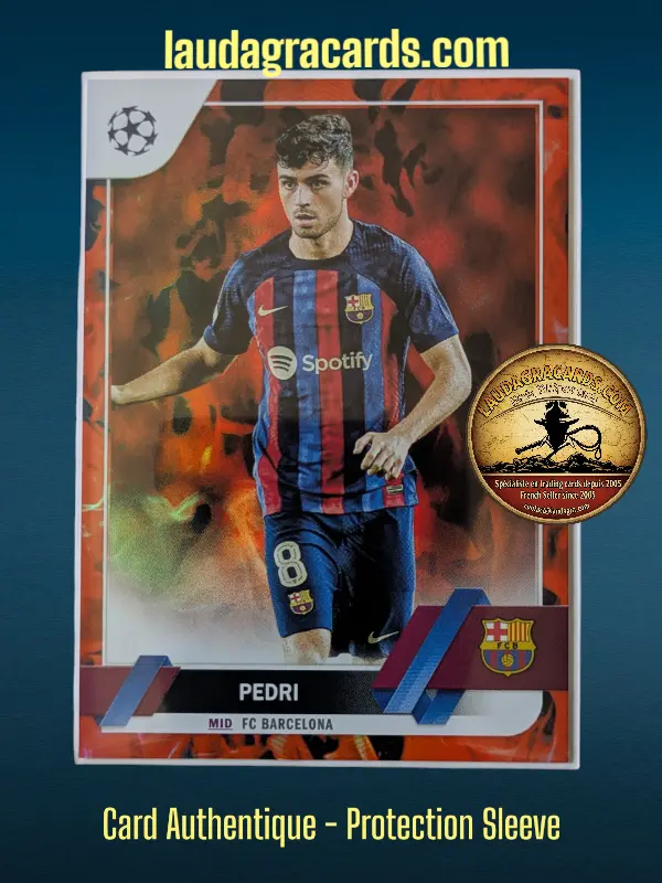 [toppsUEFA23 INF N° 136] Pedri  FC Barcelona  Carte N° 136