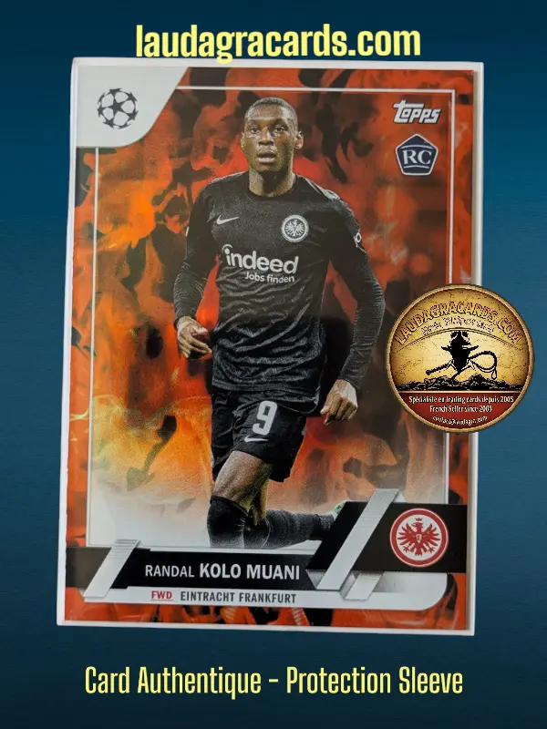 [toppsUEFA23 INF N° 149] Randal Kolo Muani  Eintracht Frankfurt  Carte N° 149