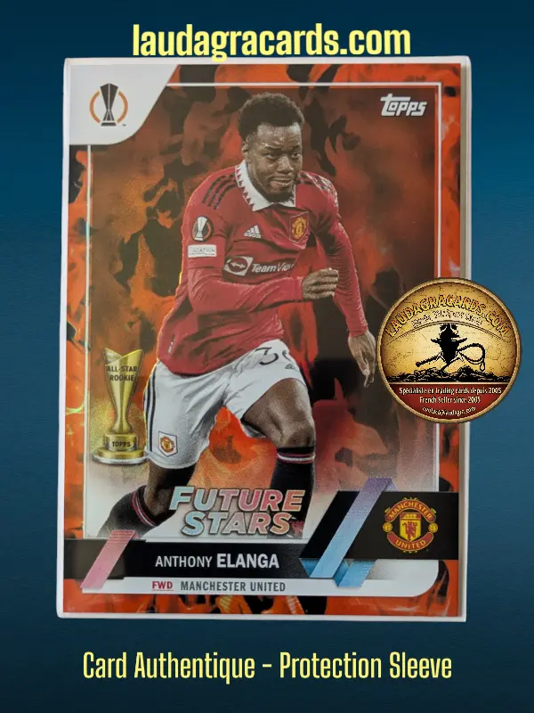 [toppsUEFA23 INF N° 169] Anthony Elanga  Manchester United  Carte N° 169