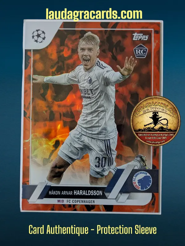 [toppsUEFA23 INF N° 175] Hákon Arnar Haraldsson  FC Copenhagen  Carte N° 175