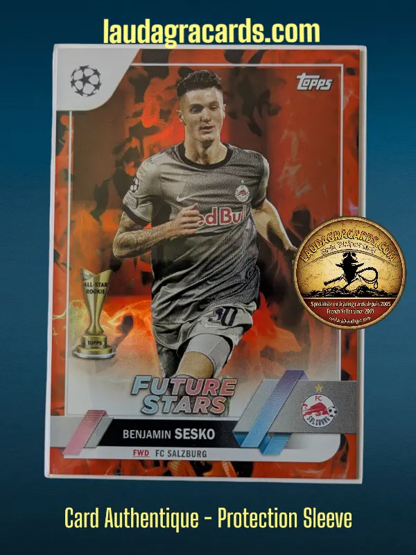 [toppsUEFA23 INF N° 177] Benjamin Sesko  FC Salzburg  Carte N° 177