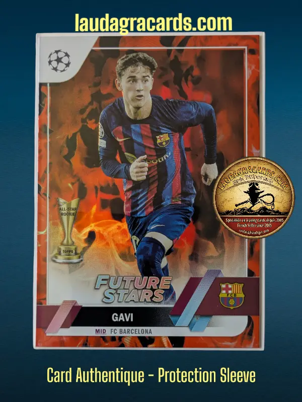 [toppsUEFA23 INF N° 178] Gavi  FC Barcelona  Carte N° 178