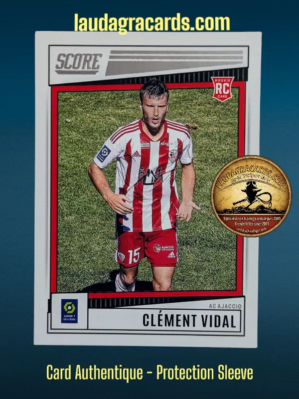 Clement Vidal AC Ajaccio Card N° 2