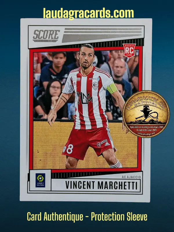 [SCORE23SING-03] Vincent Marchetti AC Ajaccio Card N° 3