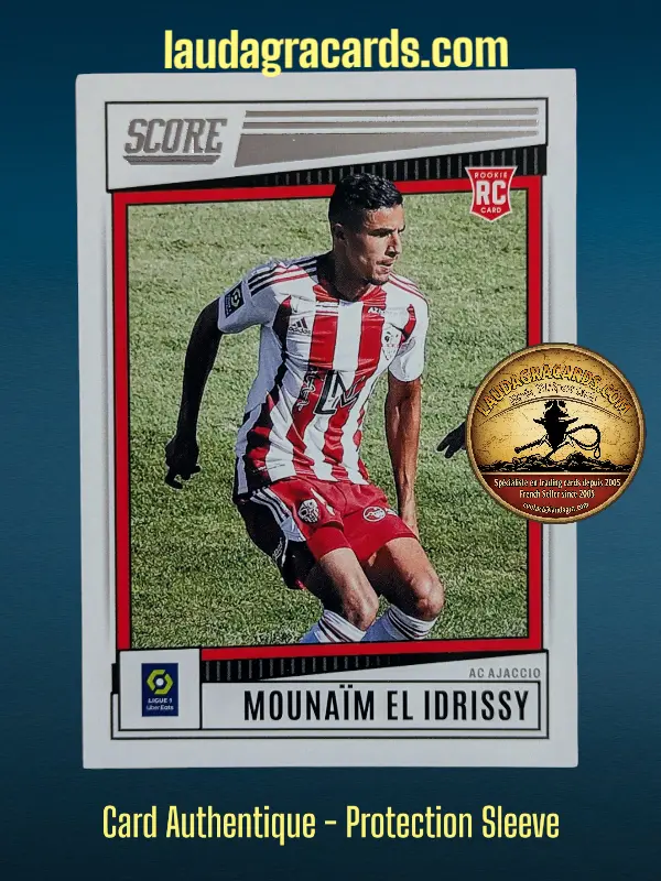 [SCORE23SING-05] Mounaim El Idrissy AC Ajaccio Card N° 5