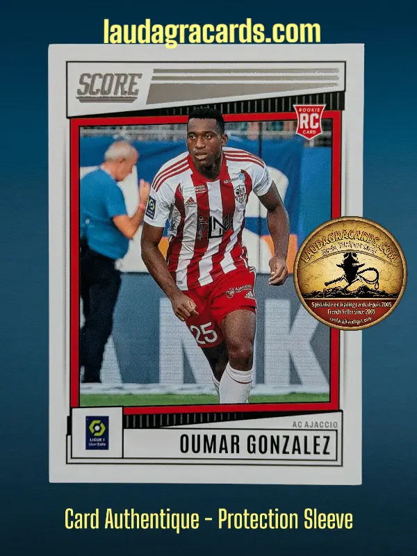 Oumar Gonzalez AC Ajaccio Card N° 6