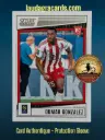 Oumar Gonzalez AC Ajaccio Card N° 6