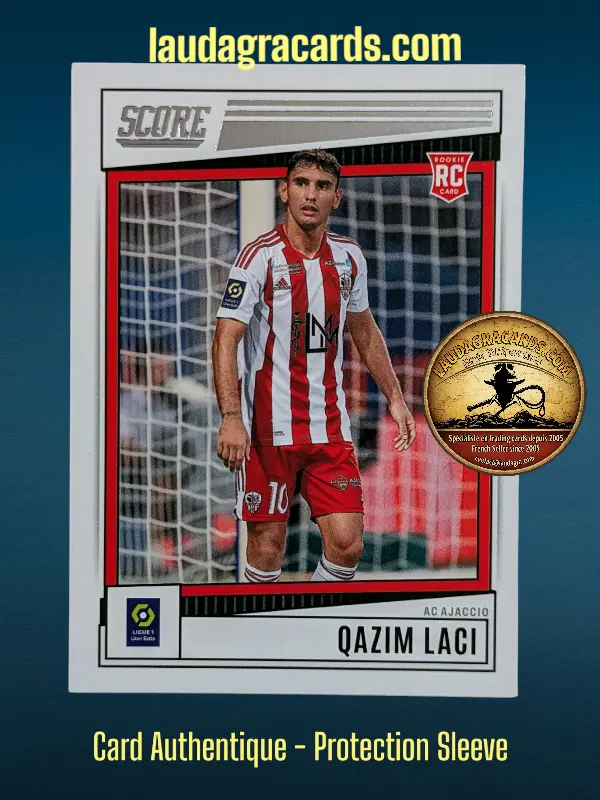[SCORE23SING-07] Qazim Laci AC Ajaccio Card N° 7