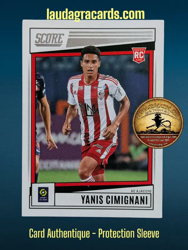 [SCORE23SING-10] Yanis Cimignani AC Ajaccio Card N° 10