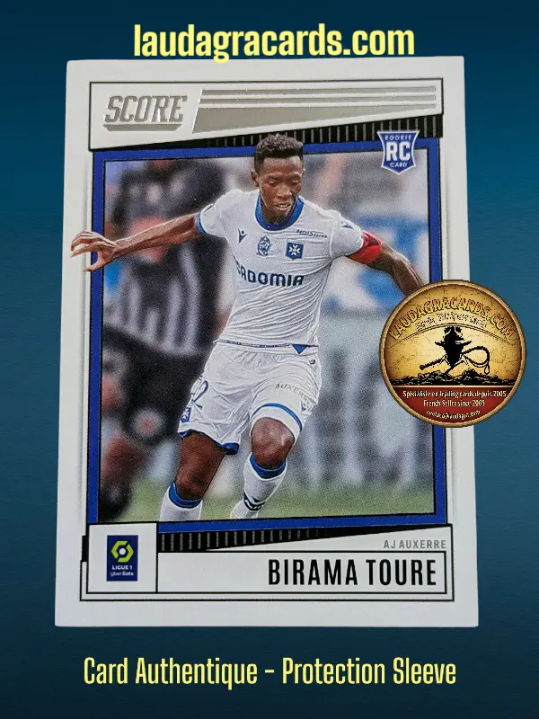 [SCORE23SING-22] Birama Toure AJ Auxerre Card N° 22