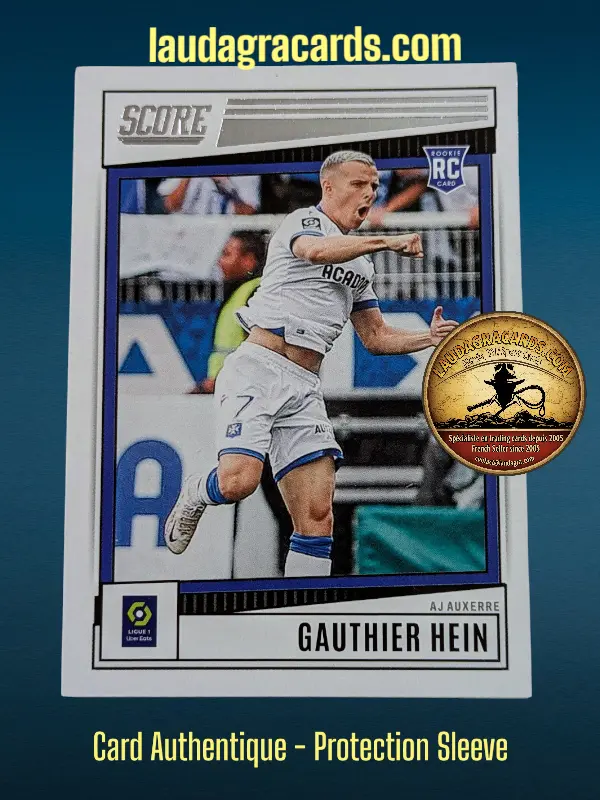 [SCORE23SING-24] Gauthier Hein AJ Auxerre Card N° 24