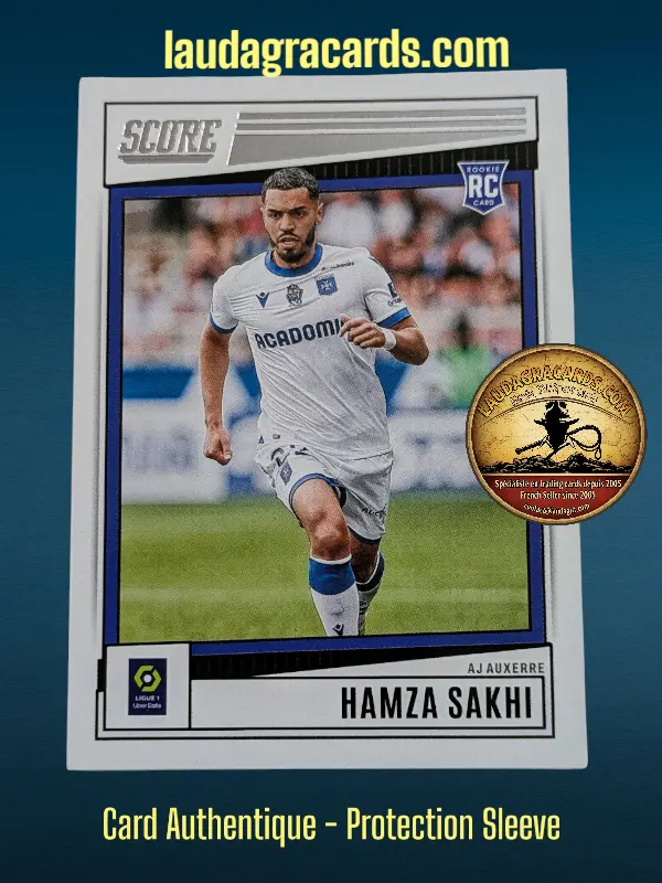 [SCORE23SING-25] Hamza Sakhi AJ Auxerre Card N° 25