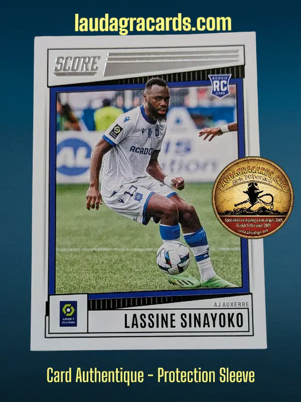 [SCORE23SING-28] Lassine Sinayoko AJ Auxerre Card N° 28