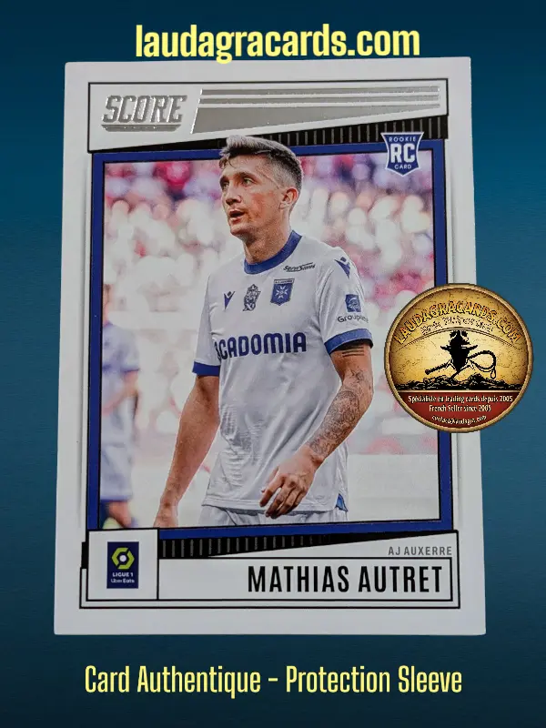 [SCORE23SING-29] Mathias Autret AJ Auxerre Card N° 29