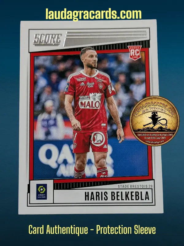 [SCORE23SING-33] Haris Belkebla Stade Brestois 29 Card N° 33