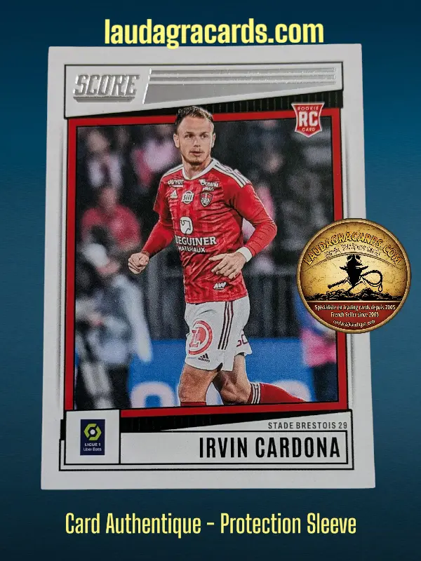 [SCORE23SING-34] Irvin Cardona Stade Brestois 29 Card N° 34