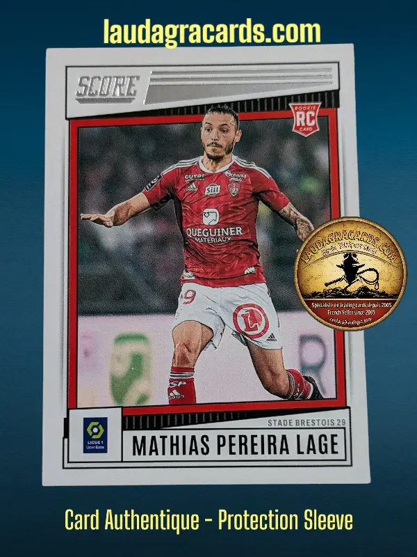 [SCORE23SING-38] Mathias Pereira Lage Stade Brestois 29 Card N° 38