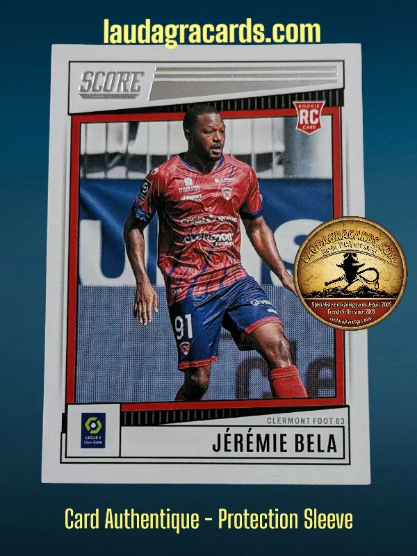 [SCORE23SING-44] Jeremie Bela  Clermont Foot 63 Card N° 44