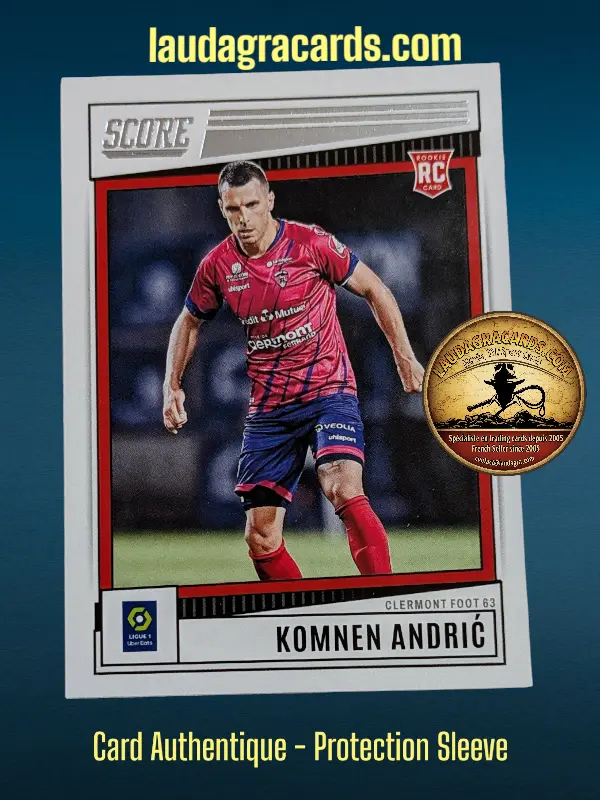 [SCORE23SING-46] Komnen Andric Clermont Foot 63 Card N° 46