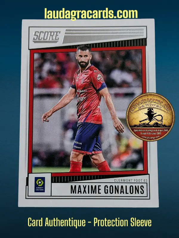 [SCORE23SING-48] Maxime Gonalons Clermont Foot 63 Card N° 48