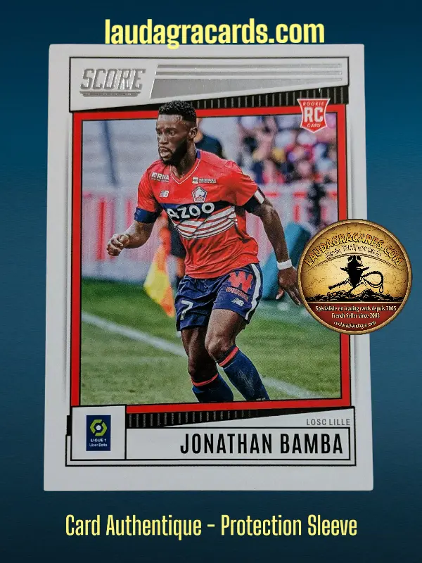 [SCORE23SING-63] Jonathan Bamba LOSC Lille Card N° 63