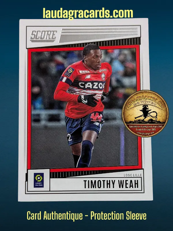[SCORE23SING-70] Timothy Weah LOSC Lille Card N° 70