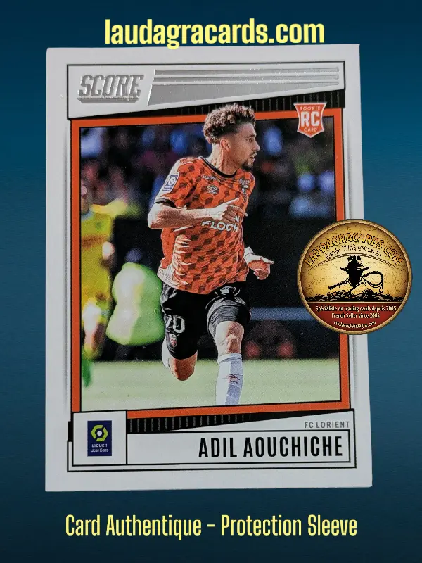 [SCORE23SING-71] Adil Aouchiche FC Lorient Card N° 71