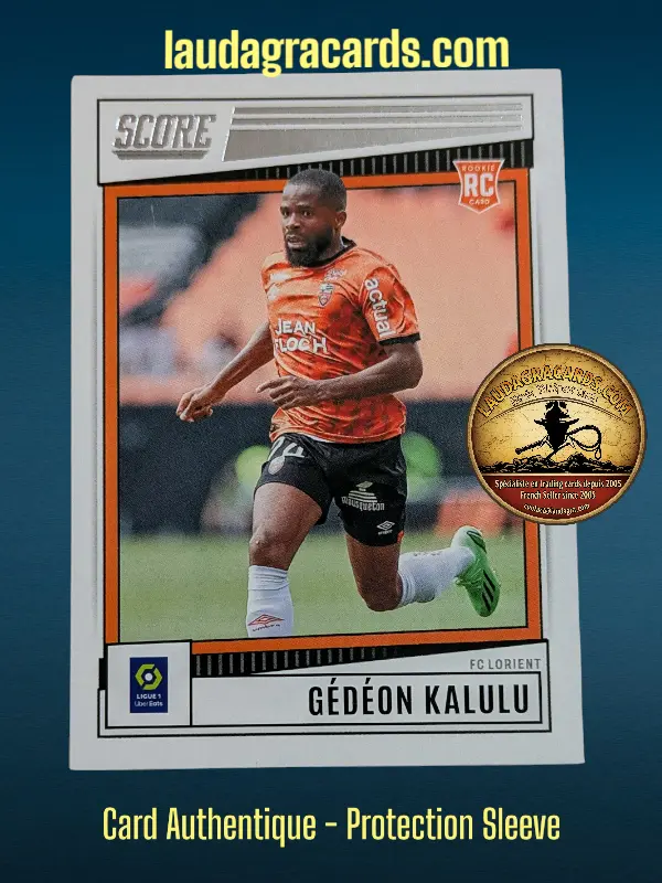 [SCORE23SING-74] Gedeon Kalulu FC Lorient Card N° 74