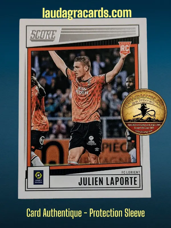 [SCORE23SING-76] Julien Laporte FC Lorient Card N° 76