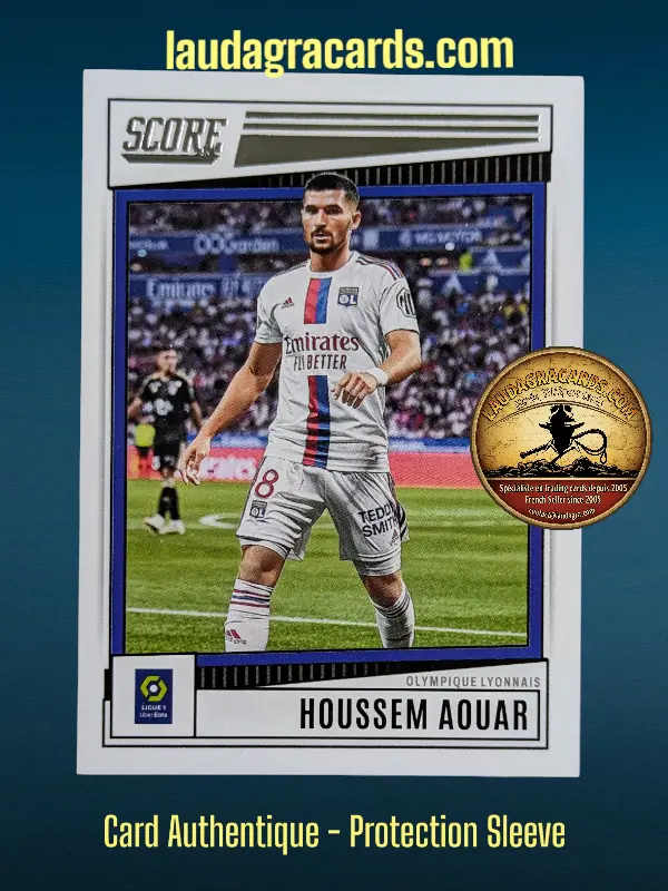 [SCORE23SING-84] Houssem Aouar Olympique Lyonnais Card N° 84